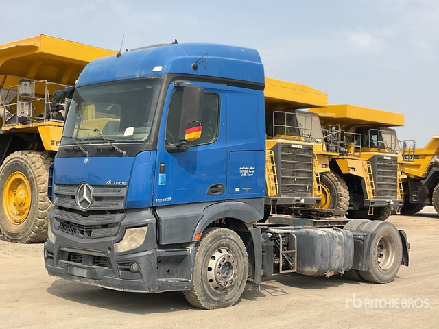 2014 Mercedes-Benz Actros 1843LS 4x2 S/A Sleeper Truck Tractor - Τράκτορας: φωτογραφία 1 2014 Mercedes-Benz Actros 1843LS 4x2 S/A Sleeper Truck Tractor - Τράκτορας: φωτογραφία 1