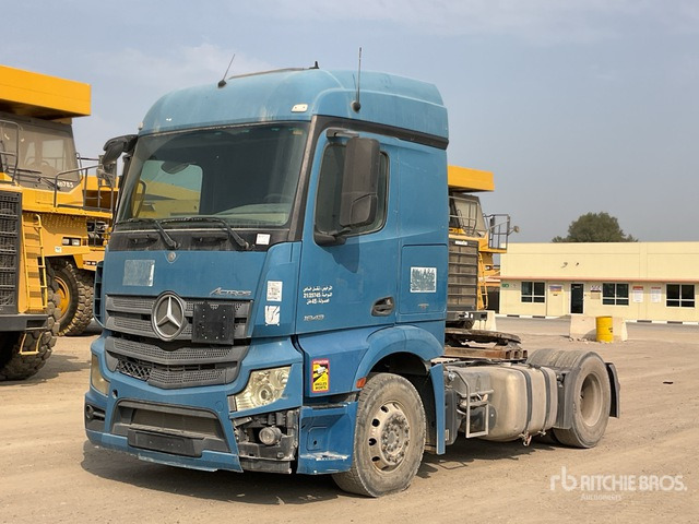 2015 Mercedes-Benz Actross 1843LS 4x2 S/A Sleeper Truck Tractor - Τράκτορας: φωτογραφία 1 2015 Mercedes-Benz Actross 1843LS 4x2 S/A Sleeper Truck Tractor - Τράκτορας: φωτογραφία 1