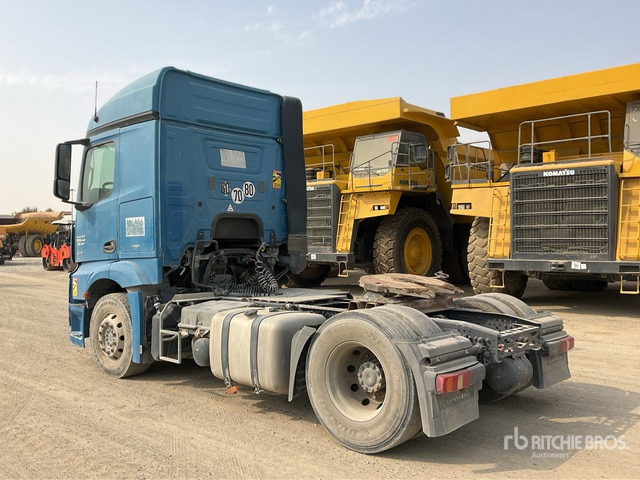 2015 Mercedes-Benz Actross 1843LS 4x2 S/A Sleeper Truck Tractor - Τράκτορας: φωτογραφία 2 2015 Mercedes-Benz Actross 1843LS 4x2 S/A Sleeper Truck Tractor - Τράκτορας: φωτογραφία 2