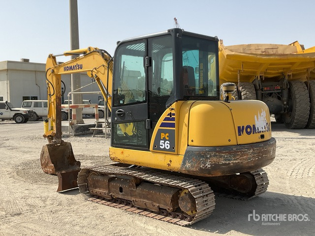 2017 Komatsu PC56-7 - Μίνι εκσκαφέας: φωτογραφία 4 2017 Komatsu PC56-7 - Μίνι εκσκαφέας: φωτογραφία 4