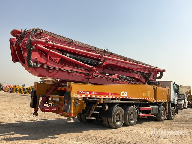 2019 Mercedes Benz Actros 4144 2019 Sany SYM5449THB 56 m on 8x ... Concrete Pump Truck - Αντλία σκυροδέματος: φωτογραφία 3 2019 Mercedes Benz Actros 4144 2019 Sany SYM5449THB 56 m on 8x ... Concrete Pump Truck - Αντλία σκυροδέματος: φωτογραφία 3