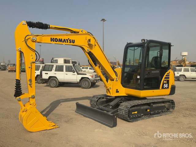 2020 Komatsu PC56-7 - Μίνι εκσκαφέας: φωτογραφία 1 2020 Komatsu PC56-7 - Μίνι εκσκαφέας: φωτογραφία 1