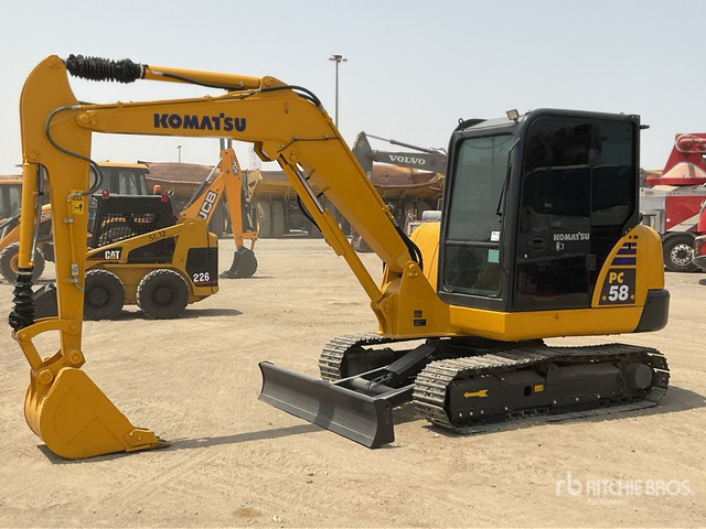 2022 Komatsu PC58-8 - Μίνι εκσκαφέας: φωτογραφία 1 2022 Komatsu PC58-8 - Μίνι εκσκαφέας: φωτογραφία 1