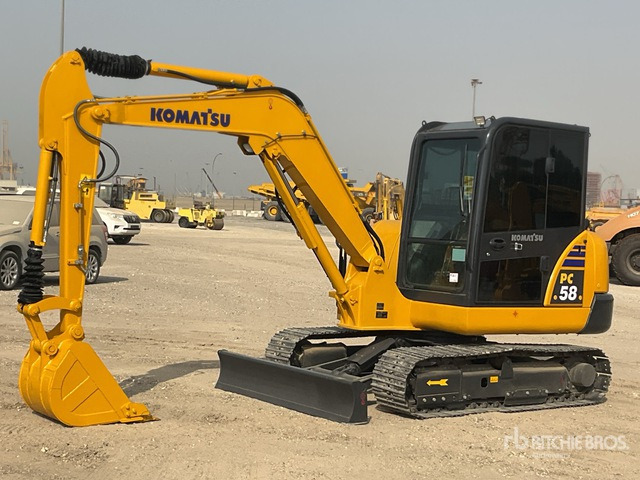 2022 Komatsu PC58-8 - Μίνι εκσκαφέας: φωτογραφία 1 2022 Komatsu PC58-8 - Μίνι εκσκαφέας: φωτογραφία 1