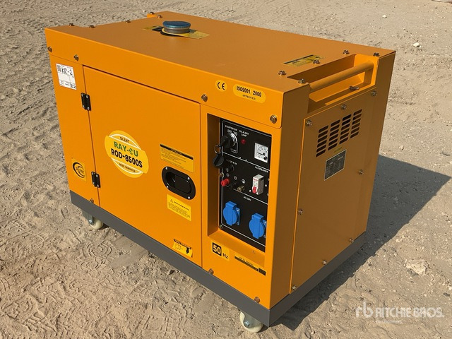 2025 Ray-OU ROD8500S 6 kVA (Unused) Portable Generator Set: <20kVA/16kW - Βιομηχανική γεννήτρια: φωτογραφία 1 2025 Ray-OU ROD8500S 6 kVA (Unused) Portable Generator Set: <20kVA/16kW - Βιομηχανική γεννήτρια: φωτογραφία 1