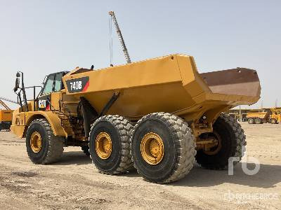 CAT 740B - Αρθρωτό φορτηγό: φωτογραφία 1 CAT 740B - Αρθρωτό φορτηγό: φωτογραφία 1