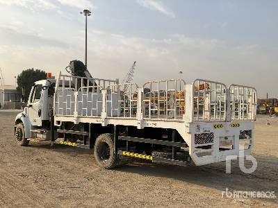 FREIGHTLINER Hiab 070A 4 ton Knuckle Boom on 4x2 - Φορτηγό με ανοιχτή καρότσα, Φορτηγό με γερανό: φωτογραφία 2 FREIGHTLINER Hiab 070A 4 ton Knuckle Boom on 4x2 - Φορτηγό με ανοιχτή καρότσα, Φορτηγό με γερανό: φωτογραφία 2