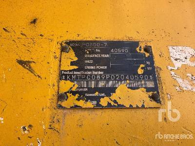 KOMATSU PC800-7 - Ερπυστριοφόρος εκσκαφέας: φωτογραφία 4 KOMATSU PC800-7 - Ερπυστριοφόρος εκσκαφέας: φωτογραφία 4