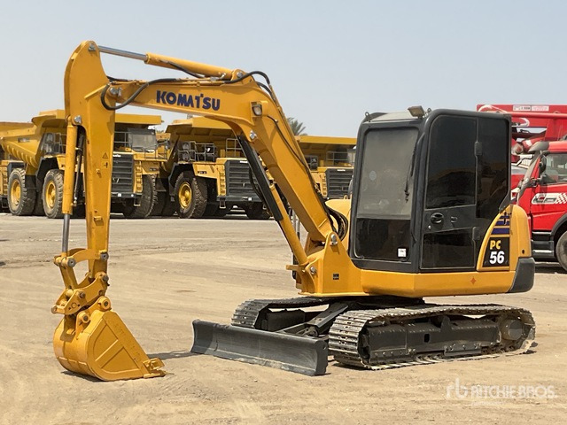 Komatsu PC56-7 - Μίνι εκσκαφέας: φωτογραφία 1 Komatsu PC56-7 - Μίνι εκσκαφέας: φωτογραφία 1