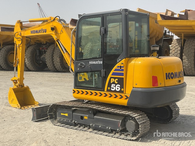 Komatsu PC56-7 - Μίνι εκσκαφέας: φωτογραφία 4 Komatsu PC56-7 - Μίνι εκσκαφέας: φωτογραφία 4
