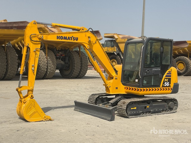 Komatsu PC56-7 - Μίνι εκσκαφέας: φωτογραφία 1 Komatsu PC56-7 - Μίνι εκσκαφέας: φωτογραφία 1