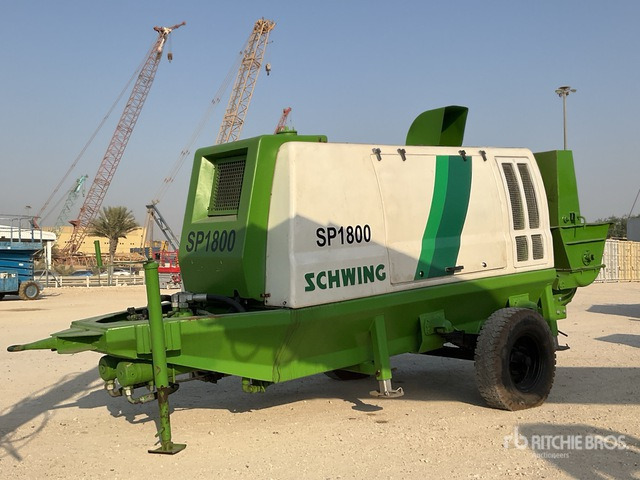 Schwing SP1800 - Σταθερή αντλία σκυροδέματος: φωτογραφία 2 Schwing SP1800 - Σταθερή αντλία σκυροδέματος: φωτογραφία 2