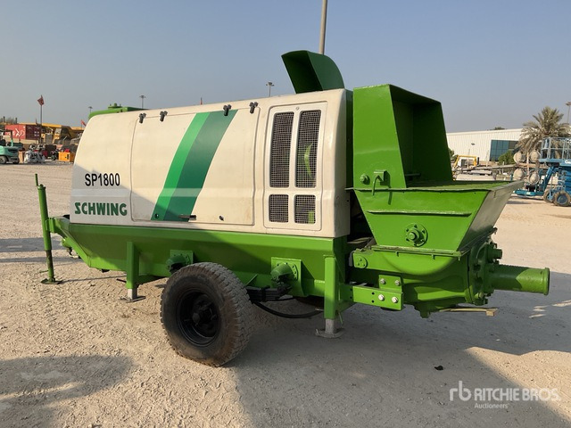 Schwing SP1800 - Σταθερή αντλία σκυροδέματος: φωτογραφία 4 Schwing SP1800 - Σταθερή αντλία σκυροδέματος: φωτογραφία 4