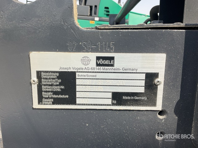 Vogele Super 1800-2L - Διαστρωτήρας ασφάλτου: φωτογραφία 5 Vogele Super 1800-2L - Διαστρωτήρας ασφάλτου: φωτογραφία 5