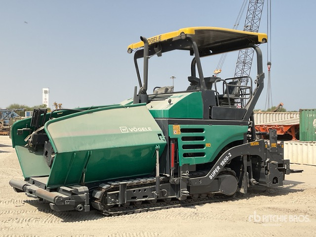 Vogele Super S1800-2 - Διαστρωτήρας ασφάλτου: φωτογραφία 1 Vogele Super S1800-2 - Διαστρωτήρας ασφάλτου: φωτογραφία 1