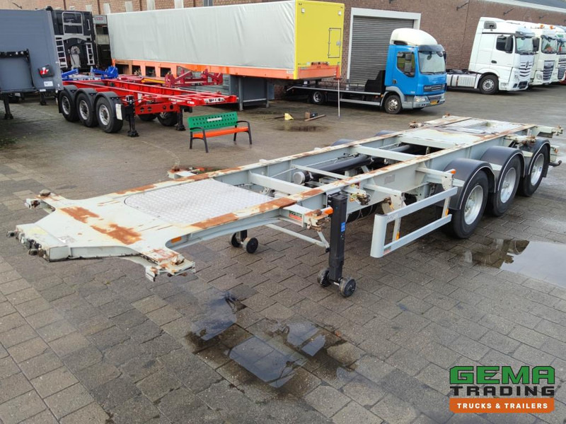 Burg BPO 12 27 3-Assen BPW Trommelremmen - ADR 20-30FT TANK/SWAP (O1254) - Επικαθήμενο μεταφοράς εμπορευματοκιβωτίων/ Κινητό αμάξωμα: φωτογραφία 1 Burg BPO 12 27 3-Assen BPW Trommelremmen - ADR 20-30FT TANK/SWAP (O1254) - Επικαθήμενο μεταφοράς εμπορευματοκιβωτίων/ Κινητό αμάξωμα: φωτογραφία 1