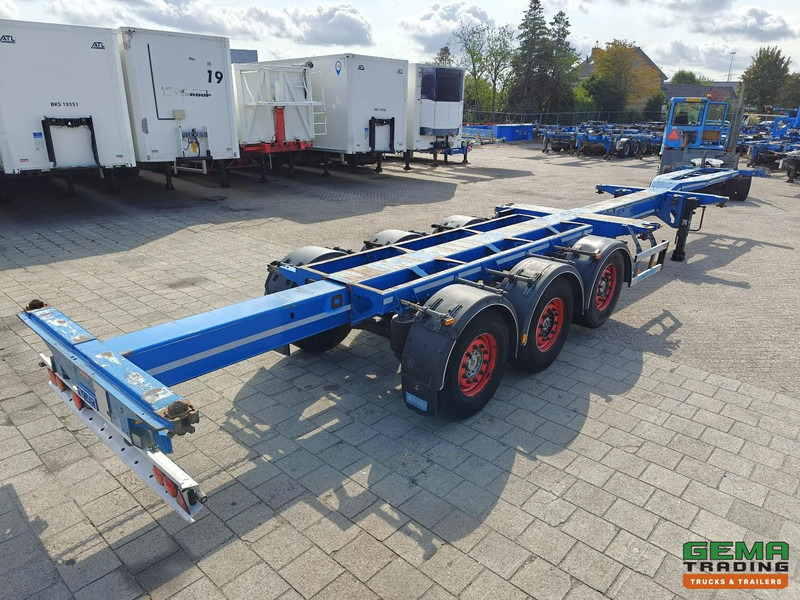 D-Tec FLEXITRAILER 3-Assen SAF - MULTI - Schijfremmen - LiftAs - Alle Aansluitingen - 4819KG - 04/2026 APK - Επικαθήμενο μεταφοράς εμπορευματοκιβωτίων/ Κινητό αμάξωμα: φωτογραφία 1 D-Tec FLEXITRAILER 3-Assen SAF - MULTI - Schijfremmen - LiftAs - Alle Aansluitingen - 4819KG - 04/2026 APK - Επικαθήμενο μεταφοράς εμπορευματοκιβωτίων/ Κινητό αμάξωμα: φωτογραφία 1