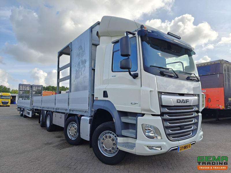 DAF CF 430 FAX 8x2/6 Dagcabine Euro6D - Machine Transporter + 2assige Aanhanger - Hydraulische Rampen - Afneembare 10.000L WaterTank - 20.000km! Origineel - Φορτηγό αυτοκινητάμαξα: φωτογραφία 4 DAF CF 430 FAX 8x2/6 Dagcabine Euro6D - Machine Transporter + 2assige Aanhanger - Hydraulische Rampen - Afneembare 10.000L WaterTank - 20.000km! Origineel - Φορτηγό αυτοκινητάμαξα: φωτογραφία 4