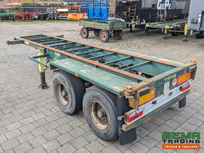 Flandria OP 20V 2A 2-Assen ROR - DrumBrakes - Steel Suspension - 20FT (O1980) - Επικαθήμενο μεταφοράς εμπορευματοκιβωτίων/ Κινητό αμάξωμα: φωτογραφία 2 Flandria OP 20V 2A 2-Assen ROR - DrumBrakes - Steel Suspension - 20FT (O1980) - Επικαθήμενο μεταφοράς εμπορευματοκιβωτίων/ Κινητό αμάξωμα: φωτογραφία 2