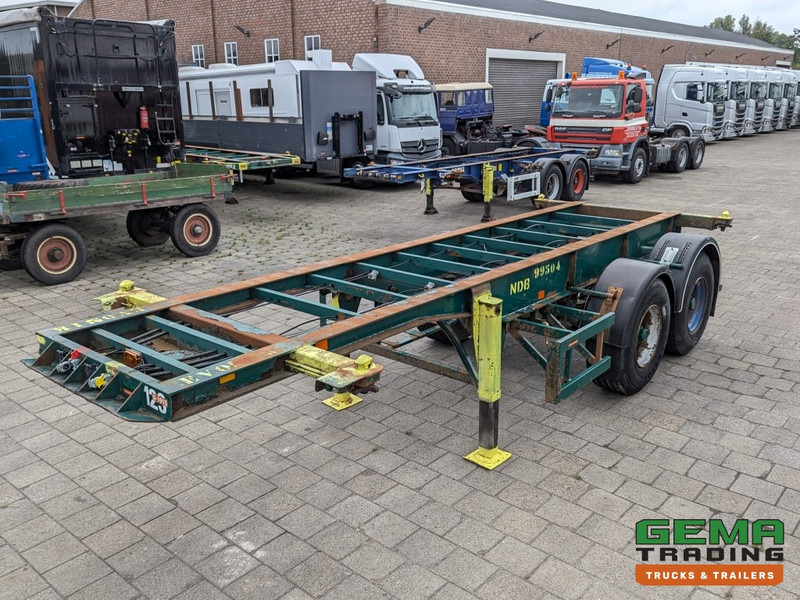 Flandria OP CC 2A 2-Assen ROR DrumBrakes - Steel Suspension - 3110KG - 20FT (O1915) - Επικαθήμενο μεταφοράς εμπορευματοκιβωτίων/ Κινητό αμάξωμα: φωτογραφία 4 Flandria OP CC 2A 2-Assen ROR DrumBrakes - Steel Suspension - 3110KG - 20FT (O1915) - Επικαθήμενο μεταφοράς εμπορευματοκιβωτίων/ Κινητό αμάξωμα: φωτογραφία 4