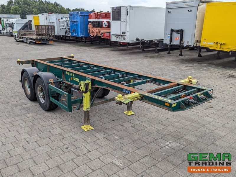 Flandria OP CC 2A 2-Assen ROR DrumBrakes - Steel Suspension - 3110KG - 20FT (O1915) - Επικαθήμενο μεταφοράς εμπορευματοκιβωτίων/ Κινητό αμάξωμα: φωτογραφία 3 Flandria OP CC 2A 2-Assen ROR DrumBrakes - Steel Suspension - 3110KG - 20FT (O1915) - Επικαθήμενο μεταφοράς εμπορευματοκιβωτίων/ Κινητό αμάξωμα: φωτογραφία 3