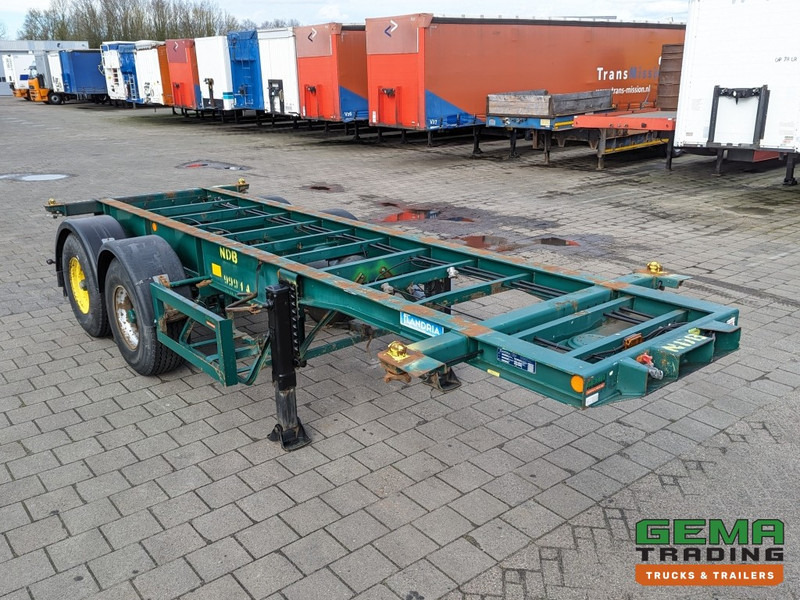 Flandria OP CC 2A 20FT 2-Assen ROR DrumBrakes - Leaf Suspension - 3120KG (O1789) - Επικαθήμενο μεταφοράς εμπορευματοκιβωτίων/ Κινητό αμάξωμα: φωτογραφία 4 Flandria OP CC 2A 20FT 2-Assen ROR DrumBrakes - Leaf Suspension - 3120KG (O1789) - Επικαθήμενο μεταφοράς εμπορευματοκιβωτίων/ Κινητό αμάξωμα: φωτογραφία 4