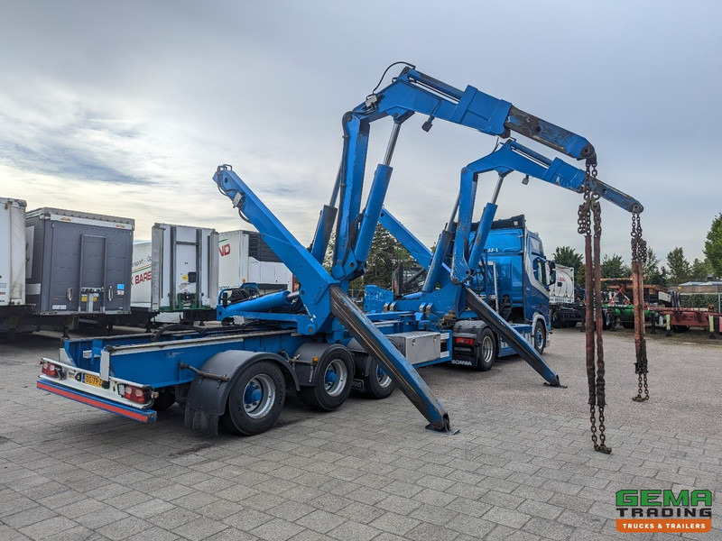 HAMMAR 151 HL 3-Assen - SideLoader36T - ContainerStacking - Gooseneck - Extended Boom - Afstandbediening - Επικαθήμενο μεταφοράς εμπορευματοκιβωτίων/ Κινητό αμάξωμα: φωτογραφία 1 HAMMAR 151 HL 3-Assen - SideLoader36T - ContainerStacking - Gooseneck - Extended Boom - Afstandbediening - Επικαθήμενο μεταφοράς εμπορευματοκιβωτίων/ Κινητό αμάξωμα: φωτογραφία 1