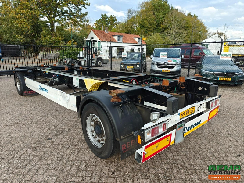 Krone AZ 2-Assen BPW - BDF Systeem - Schijfremmen - Luchtvering - Ρυμούλκα μεταφοράς εμπορευματοκιβωτίων/ Κινητό αμάξωμα: φωτογραφία 3 Krone AZ 2-Assen BPW - BDF Systeem - Schijfremmen - Luchtvering - Ρυμούλκα μεταφοράς εμπορευματοκιβωτίων/ Κινητό αμάξωμα: φωτογραφία 3