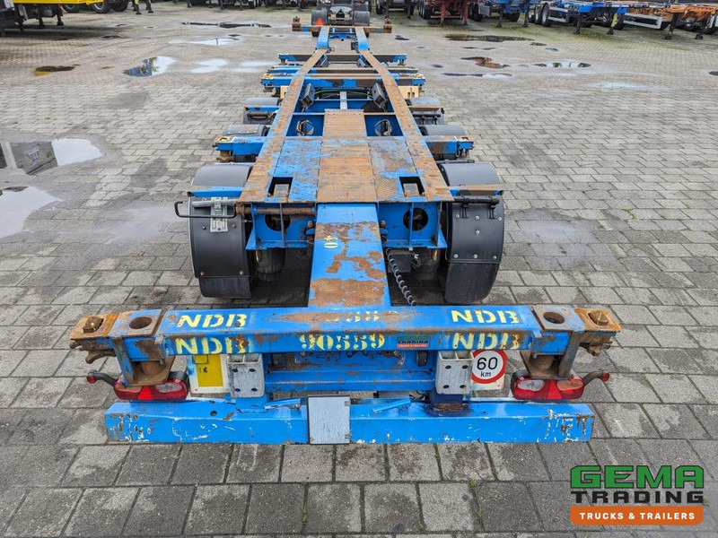 Επικαθήμενο μεταφοράς εμπορευματοκιβωτίων/ Κινητό αμάξωμα Krone SD 27 3-Assen BPW DrumBrakes - 5280kg - 1x 20FT 2x 20FT 30FT 40FT (O1867): φωτογραφία 6 Επικαθήμενο μεταφοράς εμπορευματοκιβωτίων/ Κινητό αμάξωμα Krone SD 27 3-Assen BPW DrumBrakes - 5280kg - 1x 20FT 2x 20FT 30FT 40FT (O1867): φωτογραφία 6