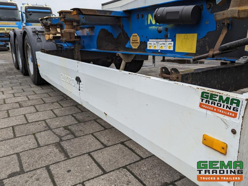 Επικαθήμενο μεταφοράς εμπορευματοκιβωτίων/ Κινητό αμάξωμα Krone SD 27 3-Assen BPW DrumBrakes - 5280kg - 1x 20FT 2x 20FT 30FT 40FT (O1867): φωτογραφία 12 Επικαθήμενο μεταφοράς εμπορευματοκιβωτίων/ Κινητό αμάξωμα Krone SD 27 3-Assen BPW DrumBrakes - 5280kg - 1x 20FT 2x 20FT 30FT 40FT (O1867): φωτογραφία 12