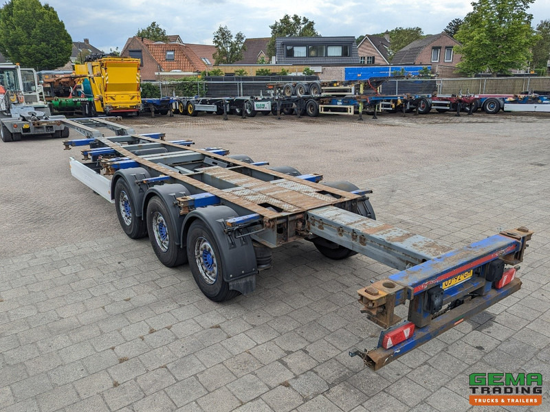 Krone SDC 27 3-Assen SAF - Lift as - Schijfremmen - Achterschuiver - 20 2x20FT/30/40FT - Επικαθήμενο μεταφοράς εμπορευματοκιβωτίων/ Κινητό αμάξωμα: φωτογραφία 5 Krone SDC 27 3-Assen SAF - Lift as - Schijfremmen - Achterschuiver - 20 2x20FT/30/40FT - Επικαθήμενο μεταφοράς εμπορευματοκιβωτίων/ Κινητό αμάξωμα: φωτογραφία 5