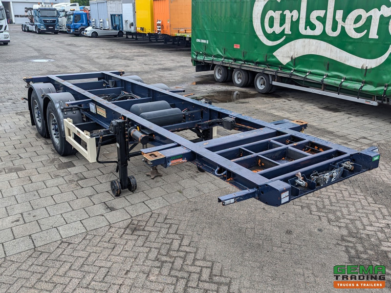 Krone SZC 18 2-Assen BPW - Luchtvering - Schijfremmen - 20FT aansluiting - 09/2025APK - Επικαθήμενο μεταφοράς εμπορευματοκιβωτίων/ Κινητό αμάξωμα: φωτογραφία 4 Krone SZC 18 2-Assen BPW - Luchtvering - Schijfremmen - 20FT aansluiting - 09/2025APK - Επικαθήμενο μεταφοράς εμπορευματοκιβωτίων/ Κινητό αμάξωμα: φωτογραφία 4