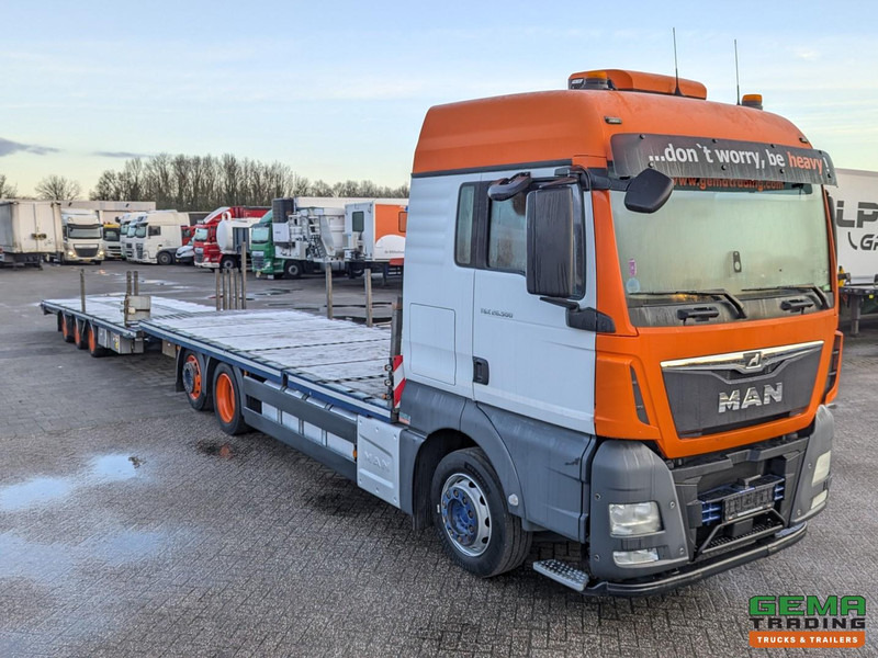 MAN TGX 26.500 6x2/4 LL Euro6 - Retarder + Recker FZ3 3-Assige Aanhanger - Uitschuifbaar - Φορτηγό αυτοκινητάμαξα: φωτογραφία 3 MAN TGX 26.500 6x2/4 LL Euro6 - Retarder + Recker FZ3 3-Assige Aanhanger - Uitschuifbaar - Φορτηγό αυτοκινητάμαξα: φωτογραφία 3