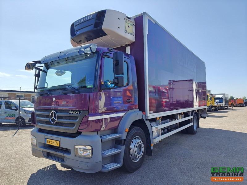 Mercedes-Benz AXOR 1824 L 4x2 Dagcab Euro5 - Koel-Vriesbak 7.5M - Carrier Supra 950MT + Laadklep 2000KG - Zijdeuren - Φορτηγό ψυγείο: φωτογραφία 1 Mercedes-Benz AXOR 1824 L 4x2 Dagcab Euro5 - Koel-Vriesbak 7.5M - Carrier Supra 950MT + Laadklep 2000KG - Zijdeuren - Φορτηγό ψυγείο: φωτογραφία 1