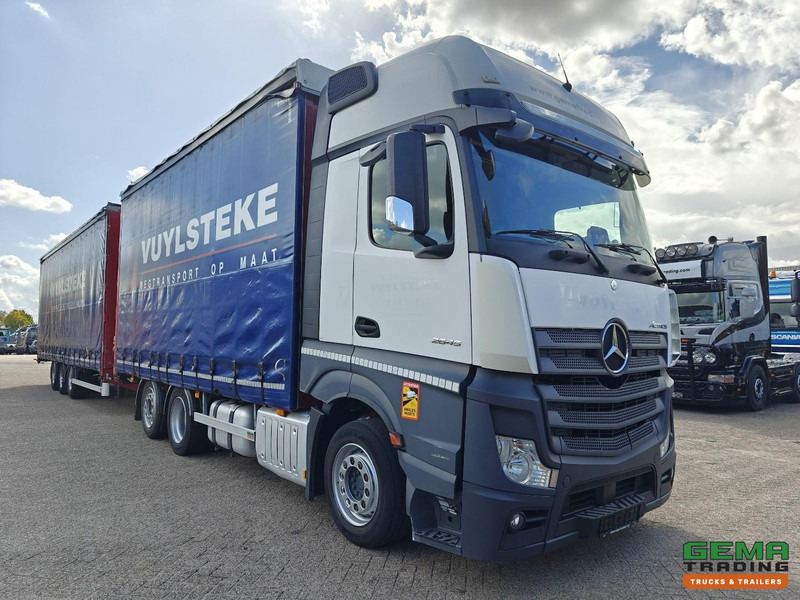 Mercedes-Benz Actros 2645 6x2 Gigaspace Euro6 + 3Axle Trailer - 115m³ VolumeCombi - Dubbele Tanks - Moffet Aansluiting - HH Vloer - SMARTTacho V2 - Φορτηγό κόφα: φωτογραφία 4 Mercedes-Benz Actros 2645 6x2 Gigaspace Euro6 + 3Axle Trailer - 115m³ VolumeCombi - Dubbele Tanks - Moffet Aansluiting - HH Vloer - SMARTTacho V2 - Φορτηγό κόφα: φωτογραφία 4