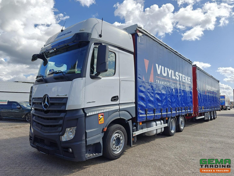 Mercedes-Benz Actros 2645 6x2 Gigaspace Euro6 + 3Axle Trailer - 115m³ VolumeCombi - Dubbele Tanks - Moffet Aansluiting - HH Vloer - SMARTTacho V2 - Φορτηγό κόφα: φωτογραφία 1 Mercedes-Benz Actros 2645 6x2 Gigaspace Euro6 + 3Axle Trailer - 115m³ VolumeCombi - Dubbele Tanks - Moffet Aansluiting - HH Vloer - SMARTTacho V2 - Φορτηγό κόφα: φωτογραφία 1