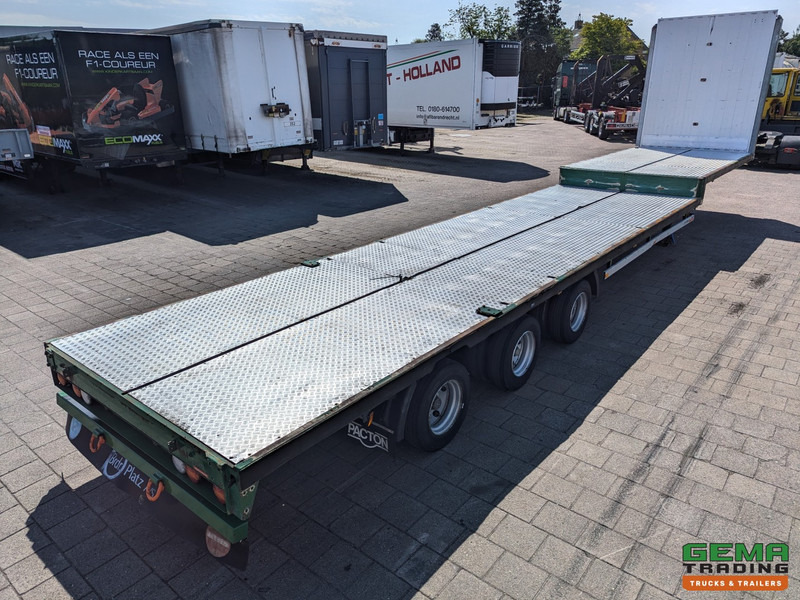Pacton SXD3 3-Assen - Semi Dieplader - Hydr. Steunpoten - Traanplaat vloer - 3e as naloop gestuurd - Επικαθήμενο με χαμηλό δάπεδο: φωτογραφία 2 Pacton SXD3 3-Assen - Semi Dieplader - Hydr. Steunpoten - Traanplaat vloer - 3e as naloop gestuurd - Επικαθήμενο με χαμηλό δάπεδο: φωτογραφία 2