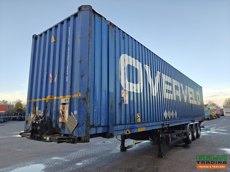 Pacton T3-007 3-Assen BPW - Containerchassis + 45FT HiCube Container - Reservewieldrager - Επικαθήμενο μεταφοράς εμπορευματοκιβωτίων/ Κινητό αμάξωμα: φωτογραφία 2 Pacton T3-007 3-Assen BPW - Containerchassis + 45FT HiCube Container - Reservewieldrager - Επικαθήμενο μεταφοράς εμπορευματοκιβωτίων/ Κινητό αμάξωμα: φωτογραφία 2