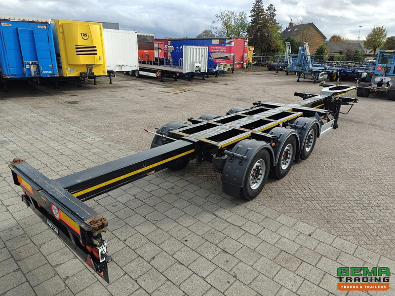 Pacton TXC343 3-Assen SAF - Schijfremmen - LiftAs - VasteKop - Alle Aansluitingen - 4740KG - Επικαθήμενο μεταφοράς εμπορευματοκιβωτίων/ Κινητό αμάξωμα: φωτογραφία 3 Pacton TXC343 3-Assen SAF - Schijfremmen - LiftAs - VasteKop - Alle Aansluitingen - 4740KG - Επικαθήμενο μεταφοράς εμπορευματοκιβωτίων/ Κινητό αμάξωμα: φωτογραφία 3