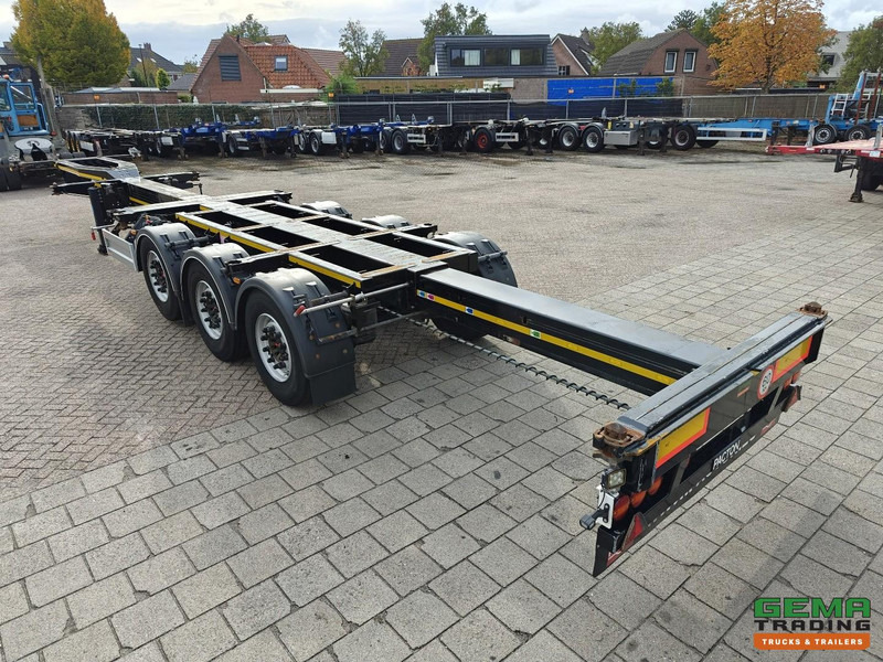 Pacton TXC343 3-Assen SAF - Schijfremmen - LiftAs - VasteKop - Alle Aansluitingen - 4740KG - Επικαθήμενο μεταφοράς εμπορευματοκιβωτίων/ Κινητό αμάξωμα: φωτογραφία 5 Pacton TXC343 3-Assen SAF - Schijfremmen - LiftAs - VasteKop - Alle Aansluitingen - 4740KG - Επικαθήμενο μεταφοράς εμπορευματοκιβωτίων/ Κινητό αμάξωμα: φωτογραφία 5