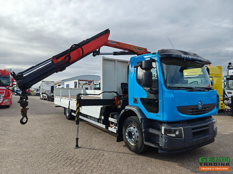 Renault Premium Lander 340 4x2 Dagcab Euro5 - Retarder - Open Laadbak 7.8M + Palfinger PK12002-EH - RadioGrafisch - Φορτηγό με ανοιχτή καρότσα, Φορτηγό με γερανό: φωτογραφία 3 Renault Premium Lander 340 4x2 Dagcab Euro5 - Retarder - Open Laadbak 7.8M + Palfinger PK12002-EH - RadioGrafisch - Φορτηγό με ανοιχτή καρότσα, Φορτηγό με γερανό: φωτογραφία 3