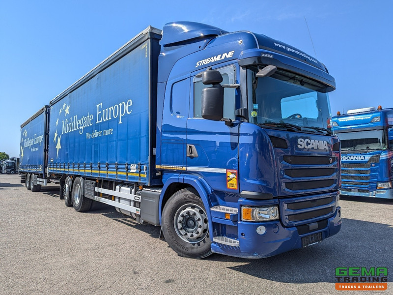 Scania G410 6x2/4 Streamline Euro6 - Retarder + Van Hool 2-Assige Aanhanger - SchuifzeilenCombi - SmartTachoV2 - Φορτηγό κόφα: φωτογραφία 2 Scania G410 6x2/4 Streamline Euro6 - Retarder + Van Hool 2-Assige Aanhanger - SchuifzeilenCombi - SmartTachoV2 - Φορτηγό κόφα: φωτογραφία 2