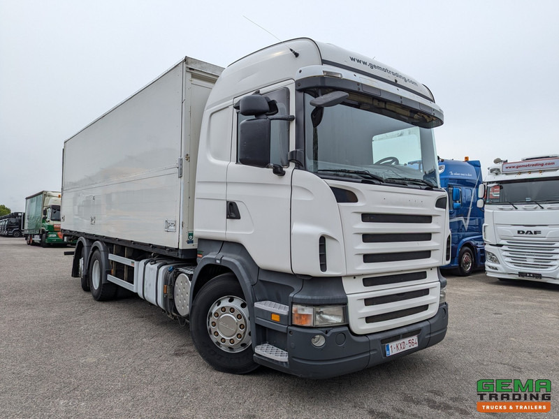 Φορτηγό κόφα Scania R420 6x2/4 Highline Euro5 - Geslotenbak 7.76m - Laadklep 2000kg - 09/2025APK: φωτογραφία 6