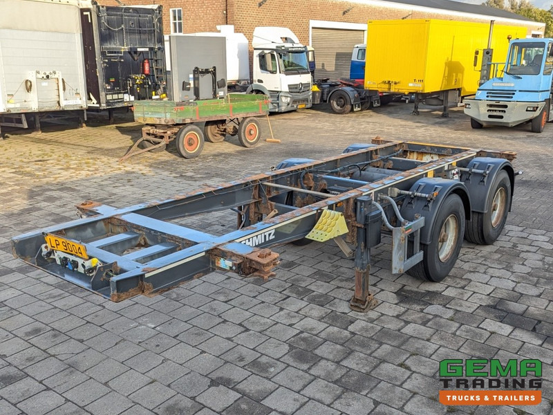 Schmitz Cargobull SCF 20 2-Assen BPW DrumBrakes - 20FT Connection - 2419KG (O2060) - Επικαθήμενο μεταφοράς εμπορευματοκιβωτίων/ Κινητό αμάξωμα: φωτογραφία 1 Schmitz Cargobull SCF 20 2-Assen BPW DrumBrakes - 20FT Connection - 2419KG (O2060) - Επικαθήμενο μεταφοράς εμπορευματοκιβωτίων/ Κινητό αμάξωμα: φωτογραφία 1