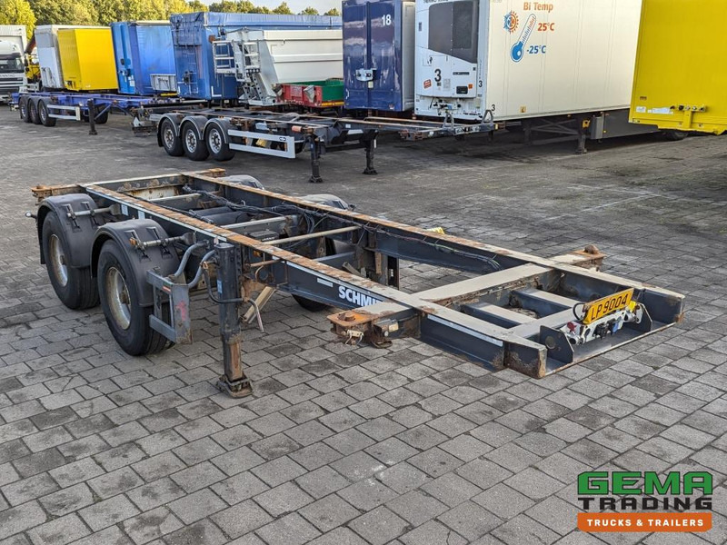 Schmitz Cargobull SCF 20 2-Assen BPW DrumBrakes - 20FT Connection - 2419KG (O2060) - Επικαθήμενο μεταφοράς εμπορευματοκιβωτίων/ Κινητό αμάξωμα: φωτογραφία 3 Schmitz Cargobull SCF 20 2-Assen BPW DrumBrakes - 20FT Connection - 2419KG (O2060) - Επικαθήμενο μεταφοράς εμπορευματοκιβωτίων/ Κινητό αμάξωμα: φωτογραφία 3