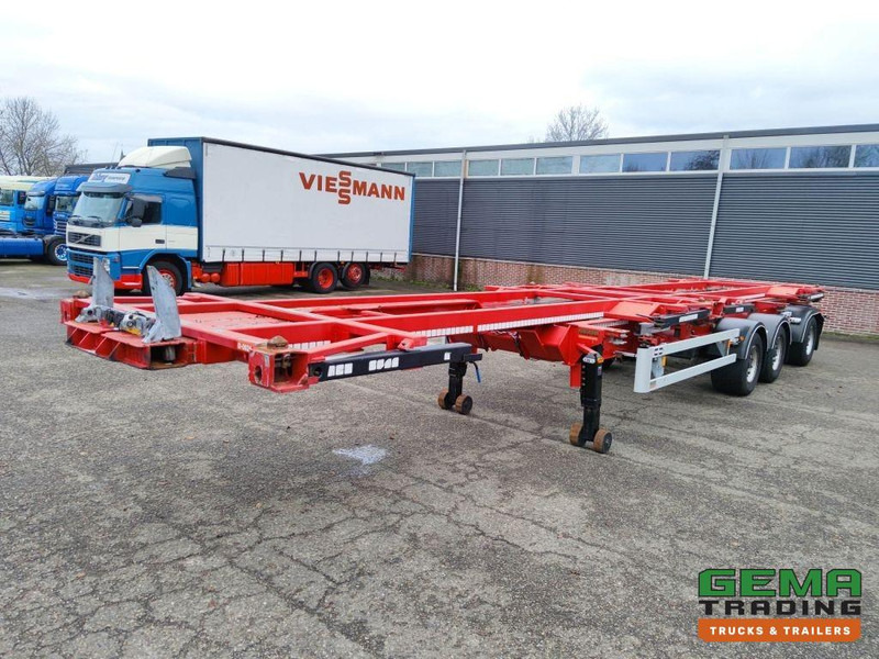 Van Hool A3C002 StuurasAs - 2x 20FT Frames - All Connections (O826) - Επικαθήμενο μεταφοράς εμπορευματοκιβωτίων/ Κινητό αμάξωμα: φωτογραφία 3 Van Hool A3C002 StuurasAs - 2x 20FT Frames - All Connections (O826) - Επικαθήμενο μεταφοράς εμπορευματοκιβωτίων/ Κινητό αμάξωμα: φωτογραφία 3