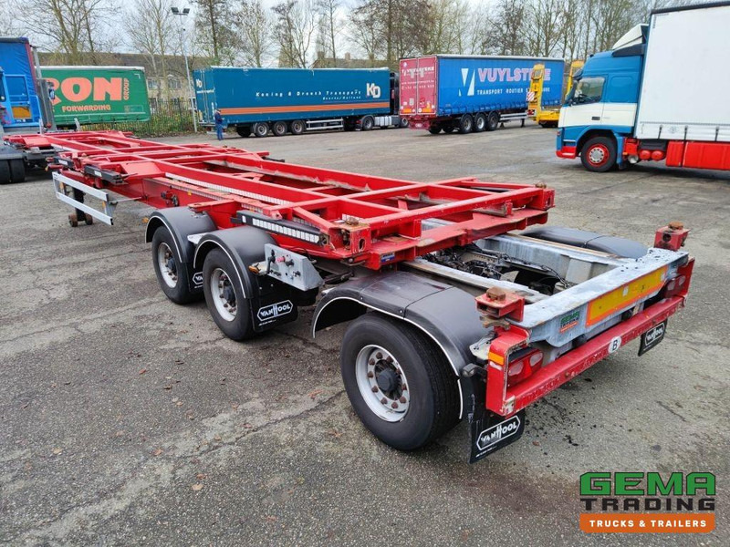 Van Hool A3C002 StuurasAs - 2x 20FT Frames - All Connections (O826) - Επικαθήμενο μεταφοράς εμπορευματοκιβωτίων/ Κινητό αμάξωμα: φωτογραφία 2 Van Hool A3C002 StuurasAs - 2x 20FT Frames - All Connections (O826) - Επικαθήμενο μεταφοράς εμπορευματοκιβωτίων/ Κινητό αμάξωμα: φωτογραφία 2