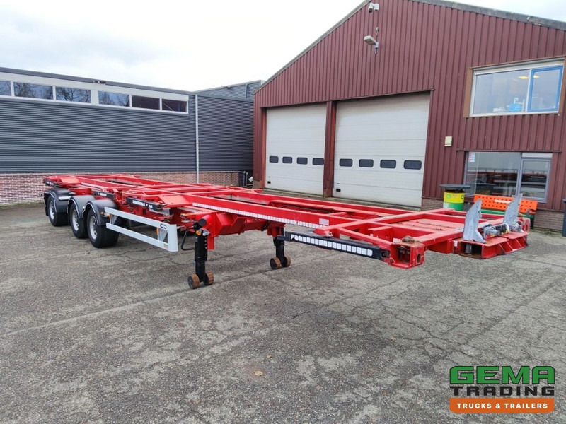 Van Hool A3C002 StuurasAs - 2x 20FT Frames - All Connections (O826) - Επικαθήμενο μεταφοράς εμπορευματοκιβωτίων/ Κινητό αμάξωμα: φωτογραφία 4 Van Hool A3C002 StuurasAs - 2x 20FT Frames - All Connections (O826) - Επικαθήμενο μεταφοράς εμπορευματοκιβωτίων/ Κινητό αμάξωμα: φωτογραφία 4