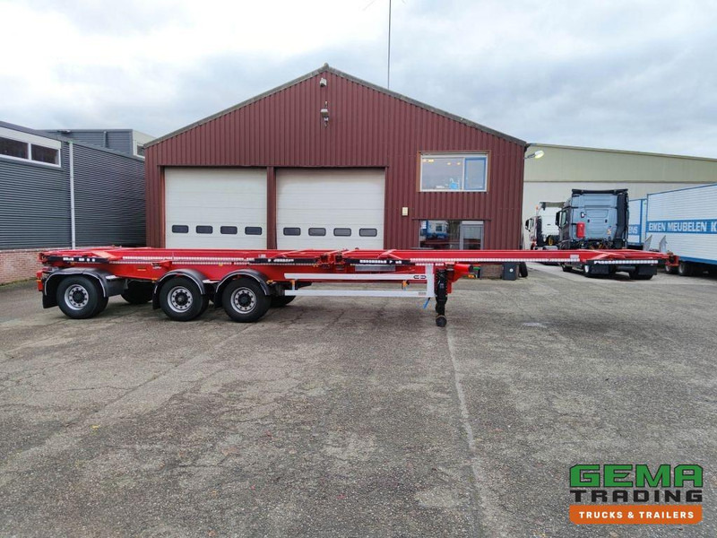 Van Hool A3C002 StuurasAs - 2x 20FT Frames - All Connections (O826) - Επικαθήμενο μεταφοράς εμπορευματοκιβωτίων/ Κινητό αμάξωμα: φωτογραφία 5 Van Hool A3C002 StuurasAs - 2x 20FT Frames - All Connections (O826) - Επικαθήμενο μεταφοράς εμπορευματοκιβωτίων/ Κινητό αμάξωμα: φωτογραφία 5