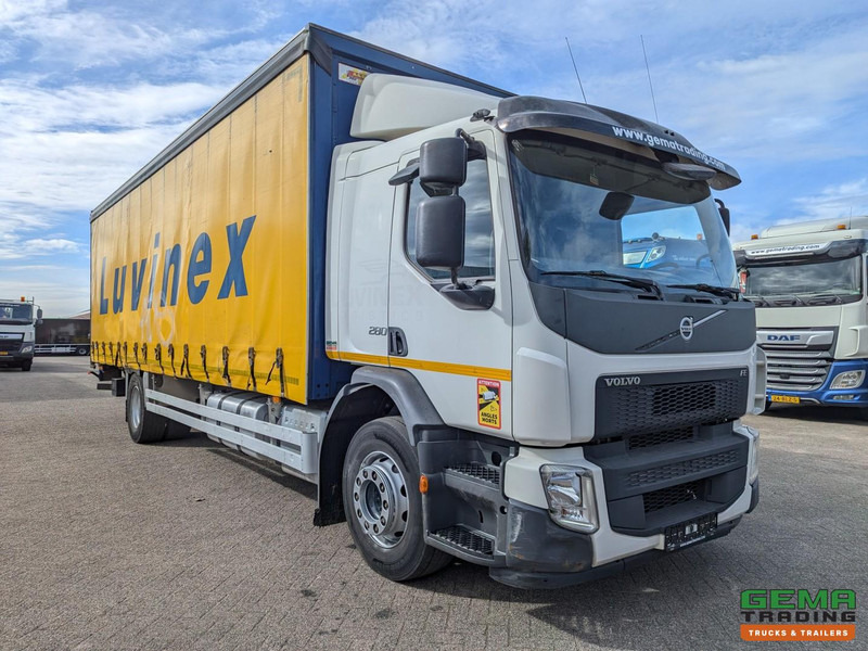 Volvo FE 280 4x2 Dagcab Euro6 - 6 CIL - Schuifzeilenbak 8.6m + Laadklep 2000kg - Φορτηγό μουσαμάς: φωτογραφία 4 Volvo FE 280 4x2 Dagcab Euro6 - 6 CIL - Schuifzeilenbak 8.6m + Laadklep 2000kg - Φορτηγό μουσαμάς: φωτογραφία 4